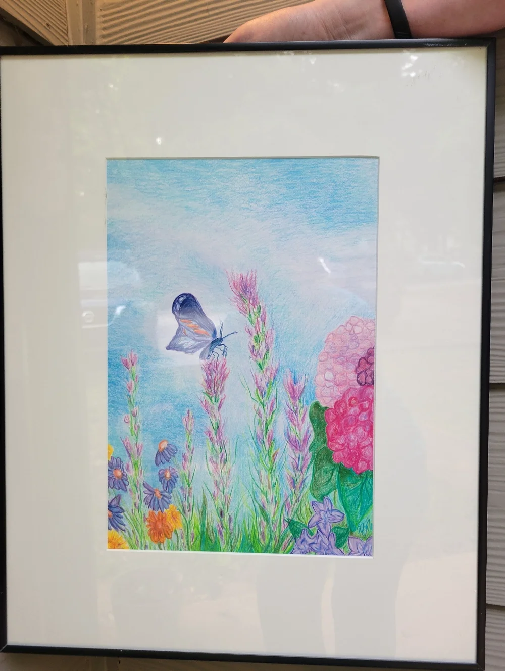 "Spring Serande" Original Artwork By Brea Marie FRAMED 16in X 20in - Picture 4 of 7